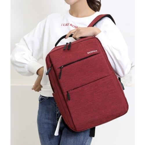 Crossten Fashion Multifunctional USB charging port business casual travel waterproof Laptop backpack School Teenage Mochila Bag