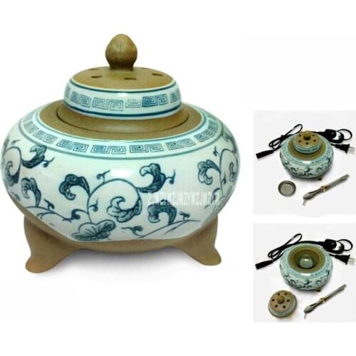 New Arrival Three-foot Ceramic Incense Burner XXL023 Plugging Coarse Pottery Furnace Thermostat Timing Sandalwood Powder Furnace