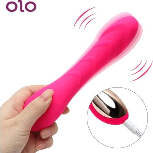 OLO Dildo Vibrator 12 Speed G Spot Massager Clitoris Vagina Stimulator Sex Toys Sex Toys for Women USB Rechargeable