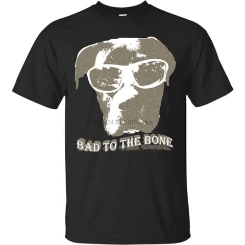 Bad to the Bone Pit bull Staff Amstaff T-shirt
