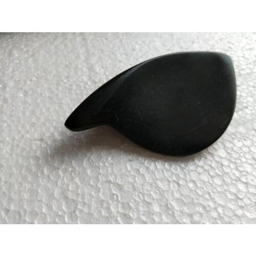 1 PC Black Ebony Violin Chin rest 4/4 without drilled holes