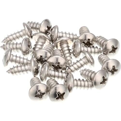 50 pcs M5 self-tapping 12 mm 304 stainless steel self-tapping screws countersunk head Phillips self-tapping screws Hardware