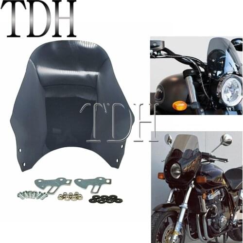 Motorcycle Windscreen Windshield Covers Screen Wind Deflector Headlight For Suzuki Honda Yamaha Kawasaki BMW Aprilia Ducati