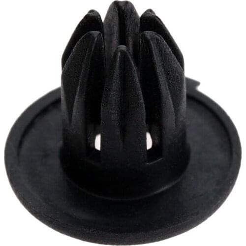 10mm Fender Door Panel Fasteners Push Rivet Clips 50 Pieces Inner Accessories Parts Auto Fastener & Clip