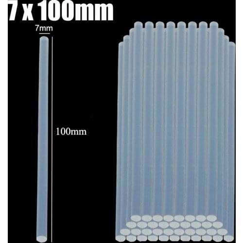 10/20/50Pcs 7mmx100mm DIY Melt Glue Sticks For Electric Glue Gun Craft Album Alloy Car Dent Paintless Removal Hand Repair Tool