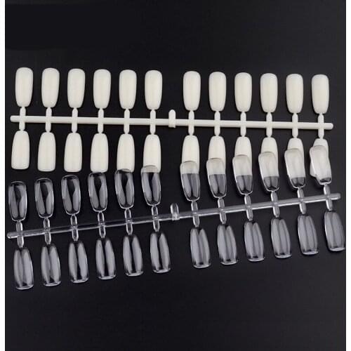 120pcs Nail Art False Practice Polish Display Nail Board Plate Printer Shower Wheel Acrylic Gel Tips