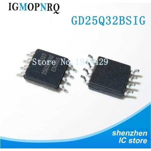 5pcs GD25Q32BSIG SOP-8 GD25Q32 SOP8 25Q32BSIG SOP GD25Q32CSIG 25Q32 25Q32CSIG nuevo