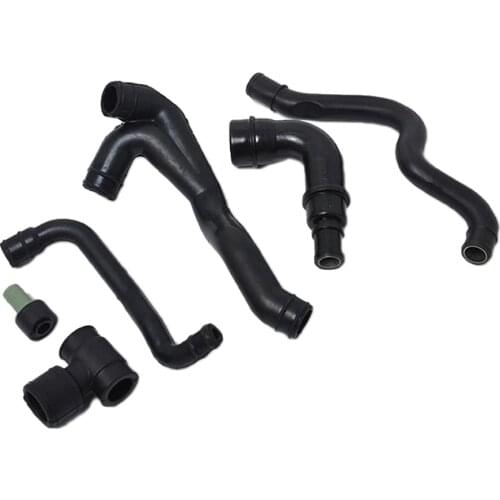6 Pieces Crankcase Ventilation Breather Vent Hose for AUDI A3 Jetta Audi A3 TT