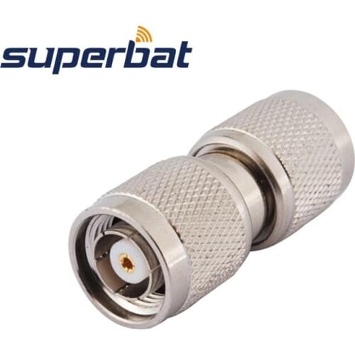 Superbat TNC Adapter TNC Plug to RP TNC Male Straight RF Coaxial Connector