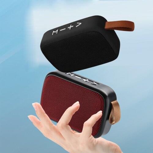 Mini Bluetooth-compatible Speaker Portable Wireless Loudspeaker Sound 3D Stereo Music Surround Outdoor Speaker Support FM TFCard