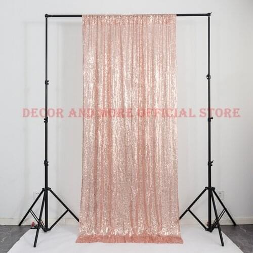 Decoration 3MM Sequin Curtains For Hotel Wedding Party Events Shinny Background Fabrics Backdrop Curtain Silver/Gold/Blue/Pink