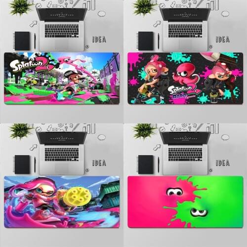 Gaming Mouse Pad Large Mouse Pad PC Gamer Computer Mouse Mat Big Mousepad Keyboard Desk Mat XXL Carpet Splatoon 2 Mause Pad
