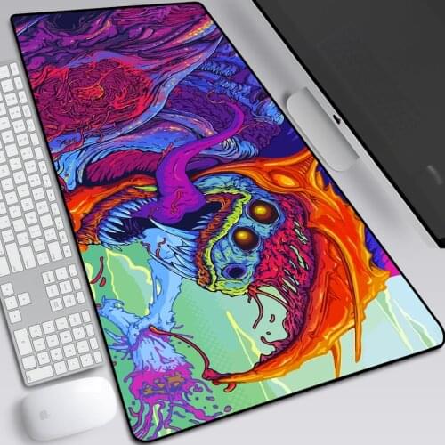 90x40cm Csgo Mouse Pad Gamer Gaming Table Mouse mat Painted Mouse Pad Table Mat Solid Color Locking Edge Keyboard Mouse Pad