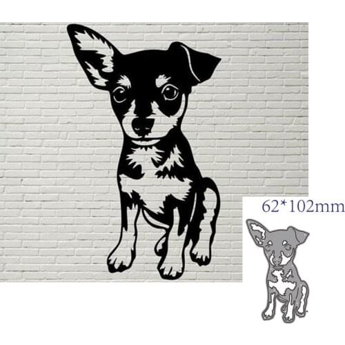 Metal cutting dies cut die mold Animal dog decoration Scrapbook paper craft knife mould blade punch stencils dies