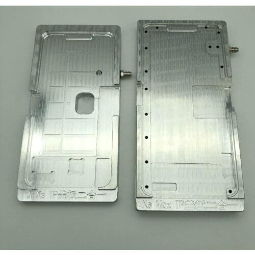 New precision positioning mold For phone X/XS/XS MAX LCD display touch glass digitizer unbend flex cable laminating