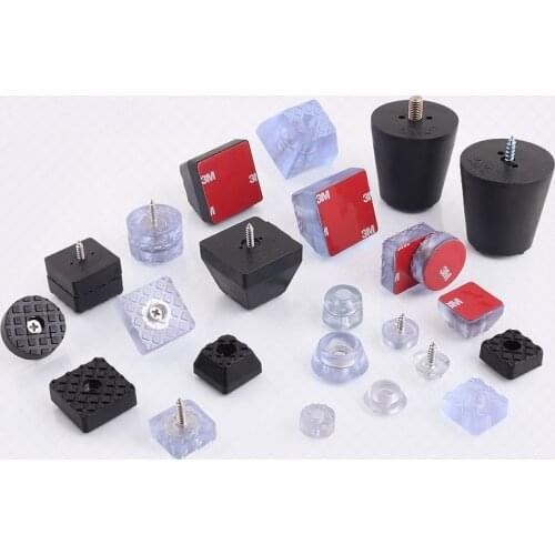 Anti-slip Rubber Pad Furniture Chair Leg Feet Pad Table Wood Floor Protector