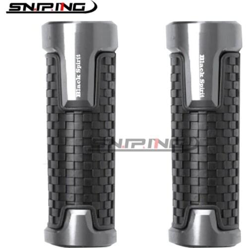 22mm 7/8'' CNC Motorcycle Handlebar Grip Handle Bar Motorbike Grips For HONDA ST 1300 Black SpiRit NC750 S/X CB1100