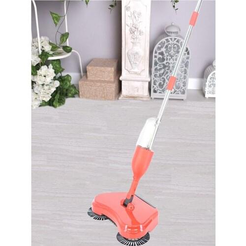 Швабра с вращающимися щётками