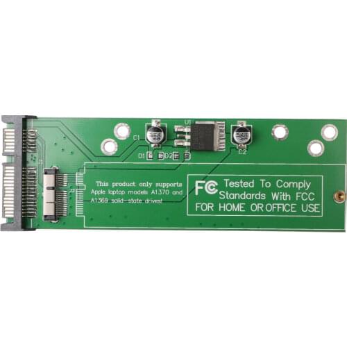 Brand New For Apple Macbook Air A1370 & USB Cable SSD to SATA Adapter Replace AC #76786