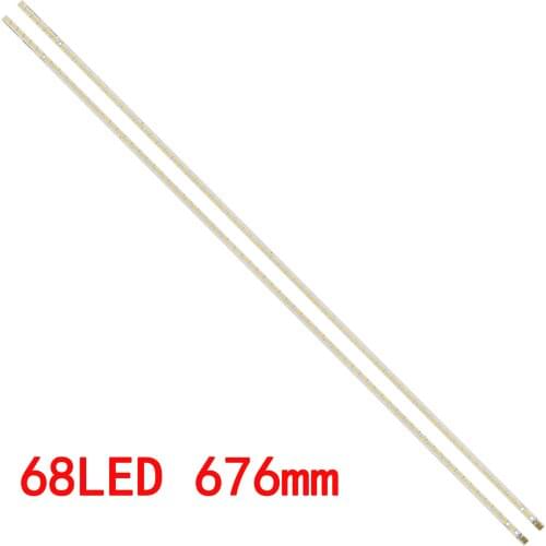 2pcs LED Backlight Lamp strip for LG SHARP 60inch 7030PKG 68EA LCD-60LX540A LCD-60LX640A LCD-60LX750A LCD-60LX545A LCD-60LX550A