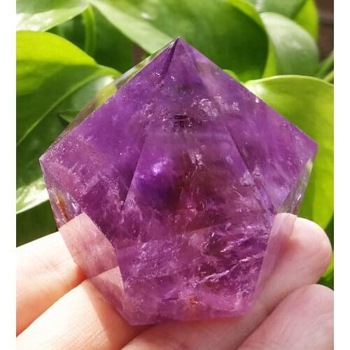 TOP!!! 110g Rare Unique skeletal AMETHYST QUARTZ crystal point
