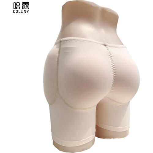 Fake Buttocks Padded Panties Hip Push Up Panty With 4 Pockets Butt Inserts Crossdresser Shemale Fake Ass Enhancer