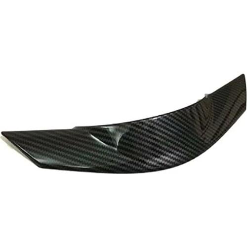 Carbon Fiber Steering Wheel Patch Steering Wheel Panel Trim Cover Frame Car Accessories for Mazda Cx-5 2016-2018