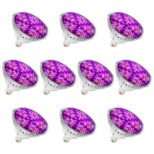 X-AU DE RU US 100W 3 Modes Full Spectrum E27 Dimmable Plants Flowers Seeds Garden Vegetable Greenhouse 150LEDs Plant Led Bulb