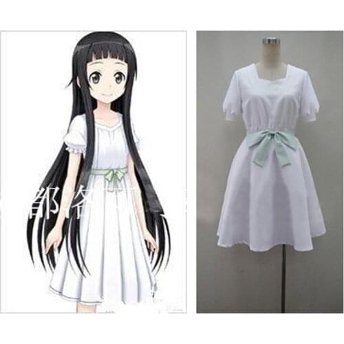 Anime Sword Art Online Yui Dress Cosplay Costume Custom made