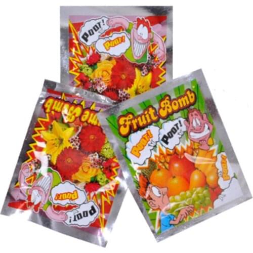 10pcs/lot Bomb Bags Stink Bomb Smelly Funny Gags Gags Toys For Kids Novelty Fart Practical Jokes Fool Toy