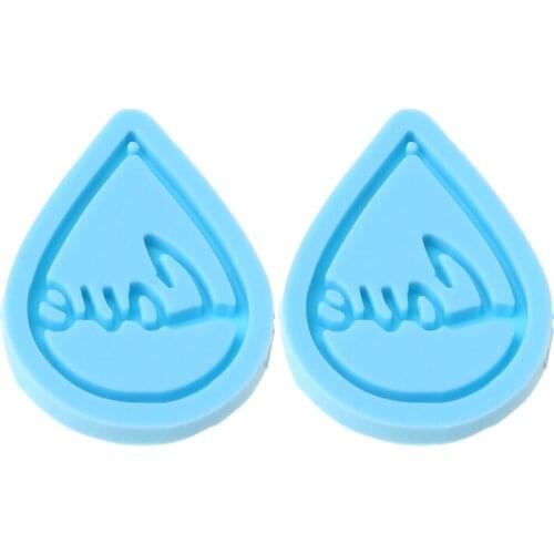 Epoxy Resin Mold Handmade Earring Pendant Casting Silicone Mould DIY Crafts Tool
