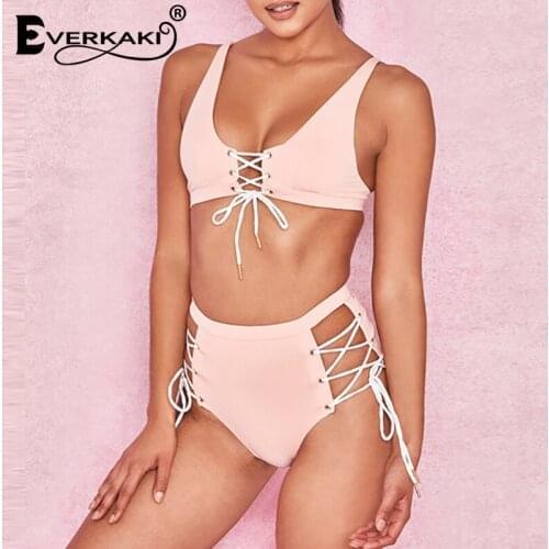 Everkaki Women's One-piece Swimwear
