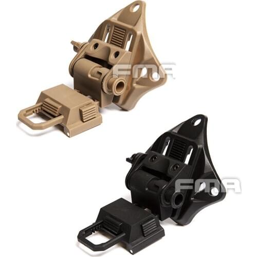 TB-FMA Paintball L4G19 Night Vision Model NVG Helmet Mount Plastic Version BK/DE TB1200