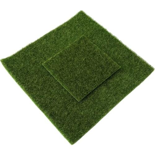 Fake Artificial Square Micro Moss Model Mat Toy Creativity Simulation Landscape Bryophyte Grass Lawn Fairy Garden Decor
