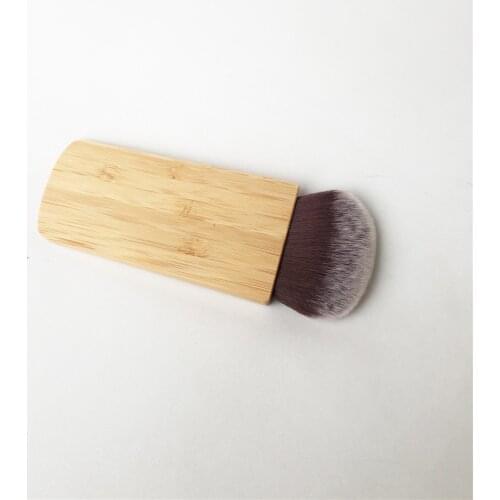 TT-SERIES swirl power contour & bronzer brush - Bamboo Blush Powder Contour Brush - Beauty Makeup Brush Blender Tool