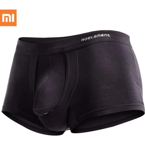 3pcs Xiaomi Mens Modal Soft Underwear Boxershort Panties Scrotum Care Capsule Function Man Boxeur Homme Underpants Boxer Panty