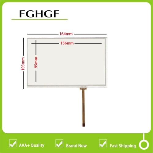 New 7 inch Touch Screen Panel Digitizer Glass Sensor For AH2258 4 wire AH 2258