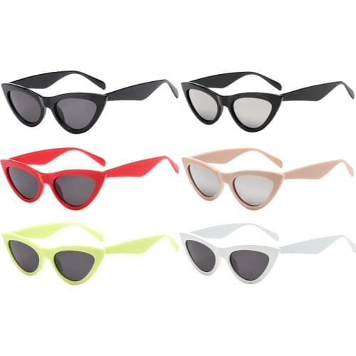 Newest Riding Cycling Glasses Fishing Sun Glasses UV400 Retro Vintage Cateye Sun Glasses for Women Eyeglasses