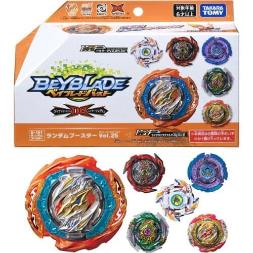 ORIGINAL TAKARA TOMY Beyblade Burst B-181 Random Booster Vol.25