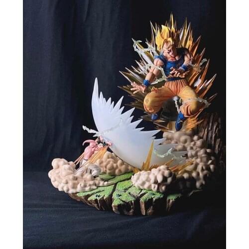 Recast Resin Mold Vitality Bullet Final Blow Gokong VS Buou GK Statue