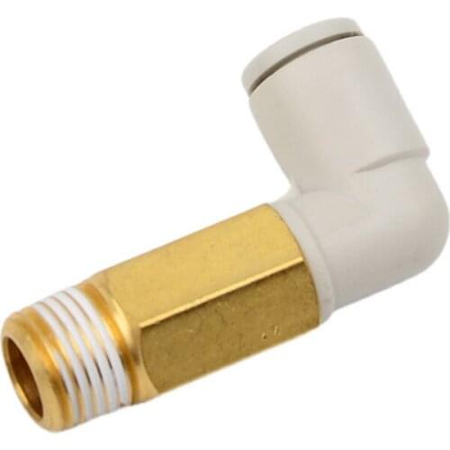 Applicable Tubing: Metric Size, Connection Thread: M, R, Extended Male Elbow KQ2W04-M3A KQ2W04-M5A