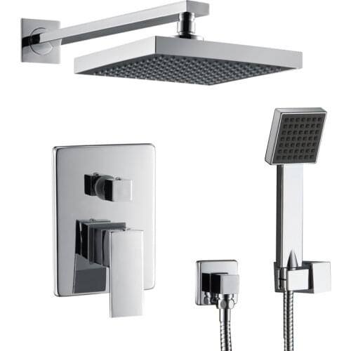 Manufacturer two function of cross-joint dark outfit shower flower is aspersed embedded undertake hotels hardcover box