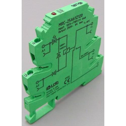 Intermediate relay 110V 120V 6A MRC-25A61Z120 1NO 1NC
