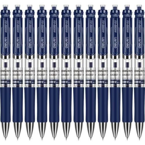 0.5mm Ballpoint Gel Pens Large Capacity Ink Gel Pens Black Blue Red Dark-blue Writing Gel Pens Stationery for School Office