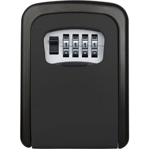 Password Key Box Large Size Decoration Key Code Box Key Storage Lock Box Wall Mounted Password Box Outdoor Key Safe Lock Box