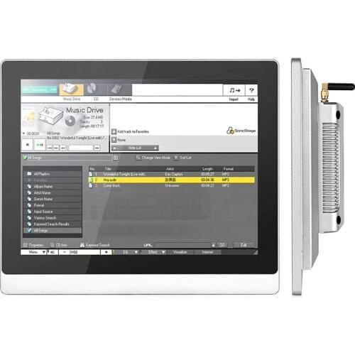 10.4 inch Industrial all-in-one touch screen computer with Intel Core i5 4200U dual core