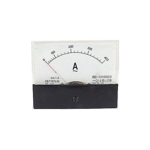 Rectangle Panel AC 400A Analog Meter Ammeter 44L1-A
