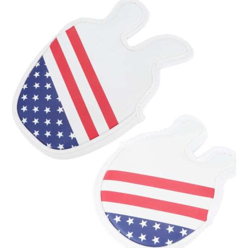 Center Putter Club Head Cover Waterproof PU Golf Mallet Headcover Center Putter Cover Protector with Magnetic Closure