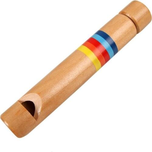 Wooden Toys Whistles Diacritical Sliding Piccolo Educational Learning Music Musical Toys Instrument Interesting Funny Gadgets