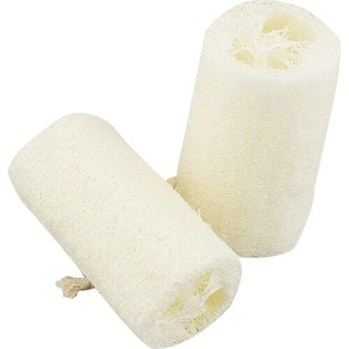 1pc/lot Natural Loofah Dish Sponge Kitchen Loofah Sponge Dish Bowl Pot Easy To Clean Scrubber Clean Brush Soap Bubble Maker